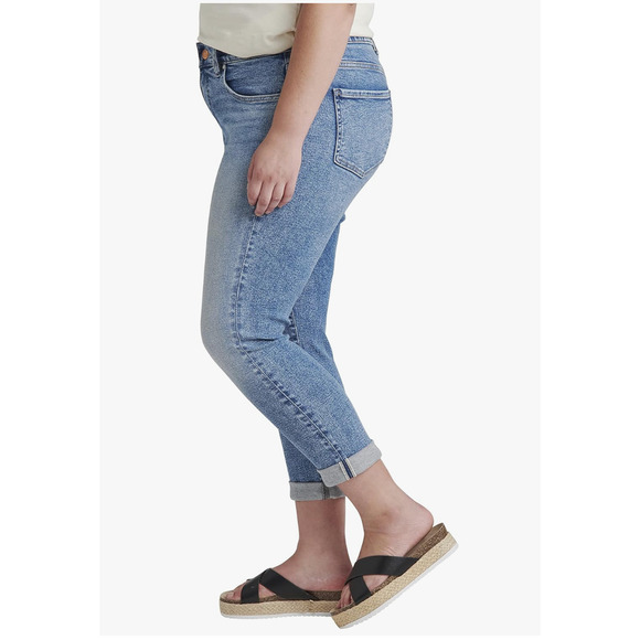Jag Denim Mid Rise Carter Girlfriend Jeans Del Mar Wash Womens Plus Size 22W NWT - Picture 2 of 10